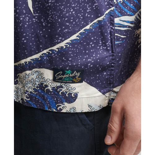 Superdry Ανδρικό πουκάμισο Short Sleeve Hawaiian Shirt